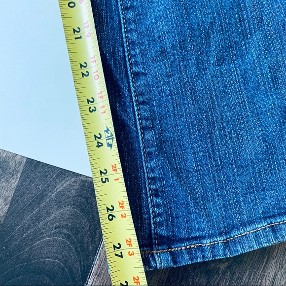 NYDJ Very High Waist Flare Blue Jeans - Picture 8 of 8